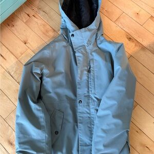 Girls Blue Waterproof Jacket